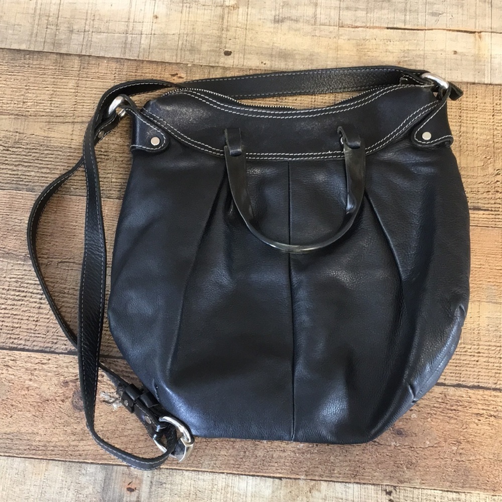 Vin Baker Dark Brown Crossbody Sling Shoulder Bag Purse